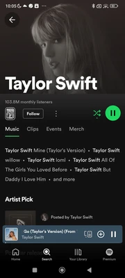 Spotify Premium Screen Shot